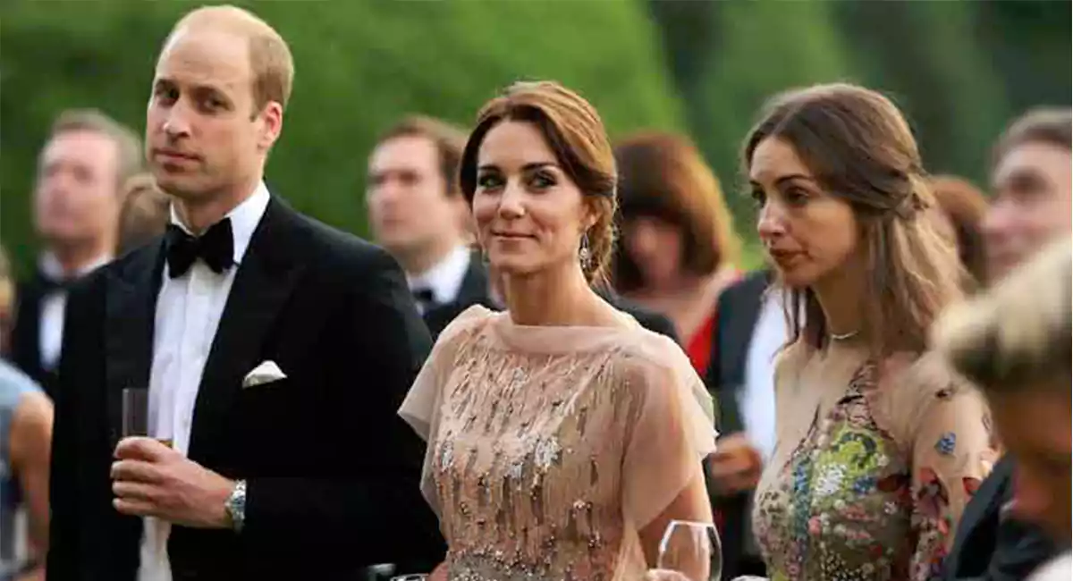 Kate Middleton has forgiven William's lover Sarah Rose Hanbury