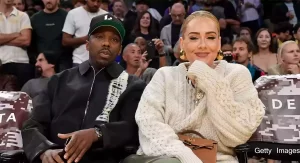 Adele and Rich Paul enjoy a night out as spectators at a sport